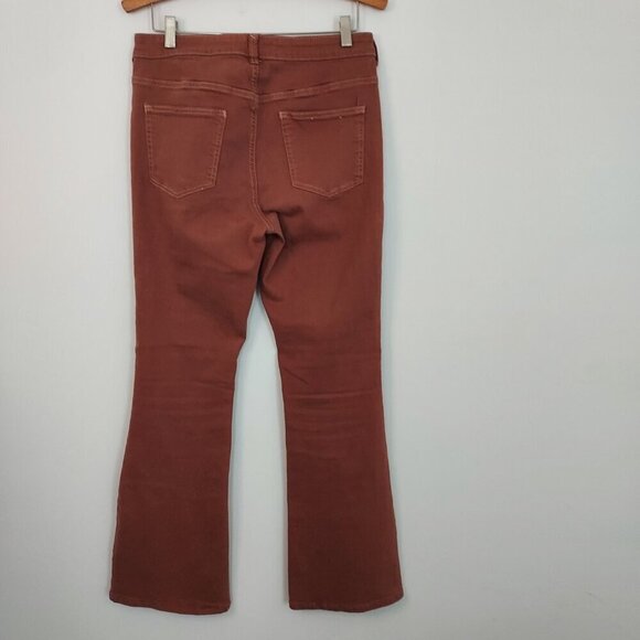 Anthropologie Pilcro High Rise Skinny Bootcut Jeans Size 30 - Picture 3 of 12